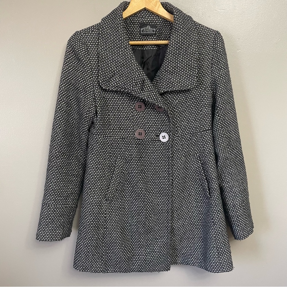 Angie Womens Medium wool blend coat classic